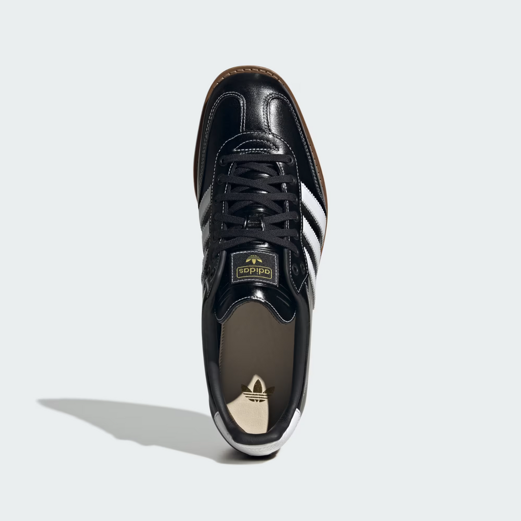 KI9995 adidas Samba Bowling Core Black Cloud White Ecru Tint (Men's)