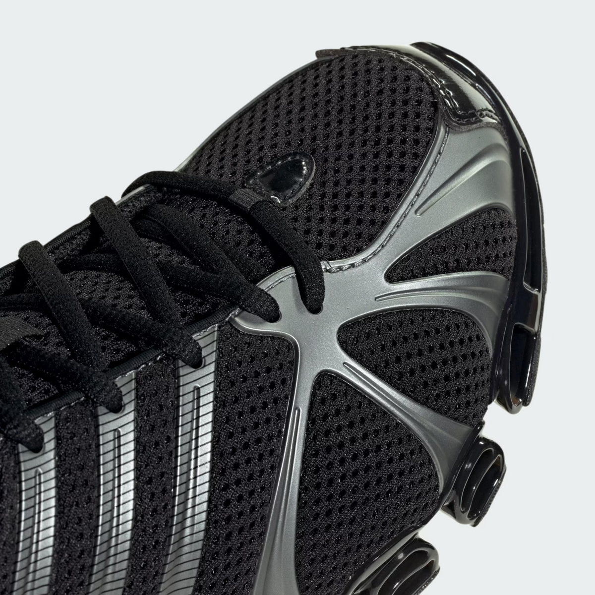 JQ0553 adidas Mega Ghostride Core Black Iron Metallic (Women's)