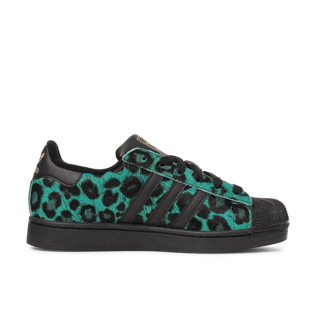 IH1636 adidas SUPERSTAR II SESCGR/CBLACK/GOLDMT (Women's)