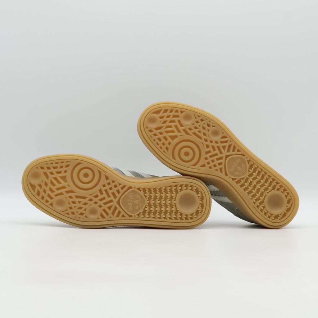 JR0850 adidas Originals  Handball Spezial Silver Pebble Orbit Grey Gum (Women's)