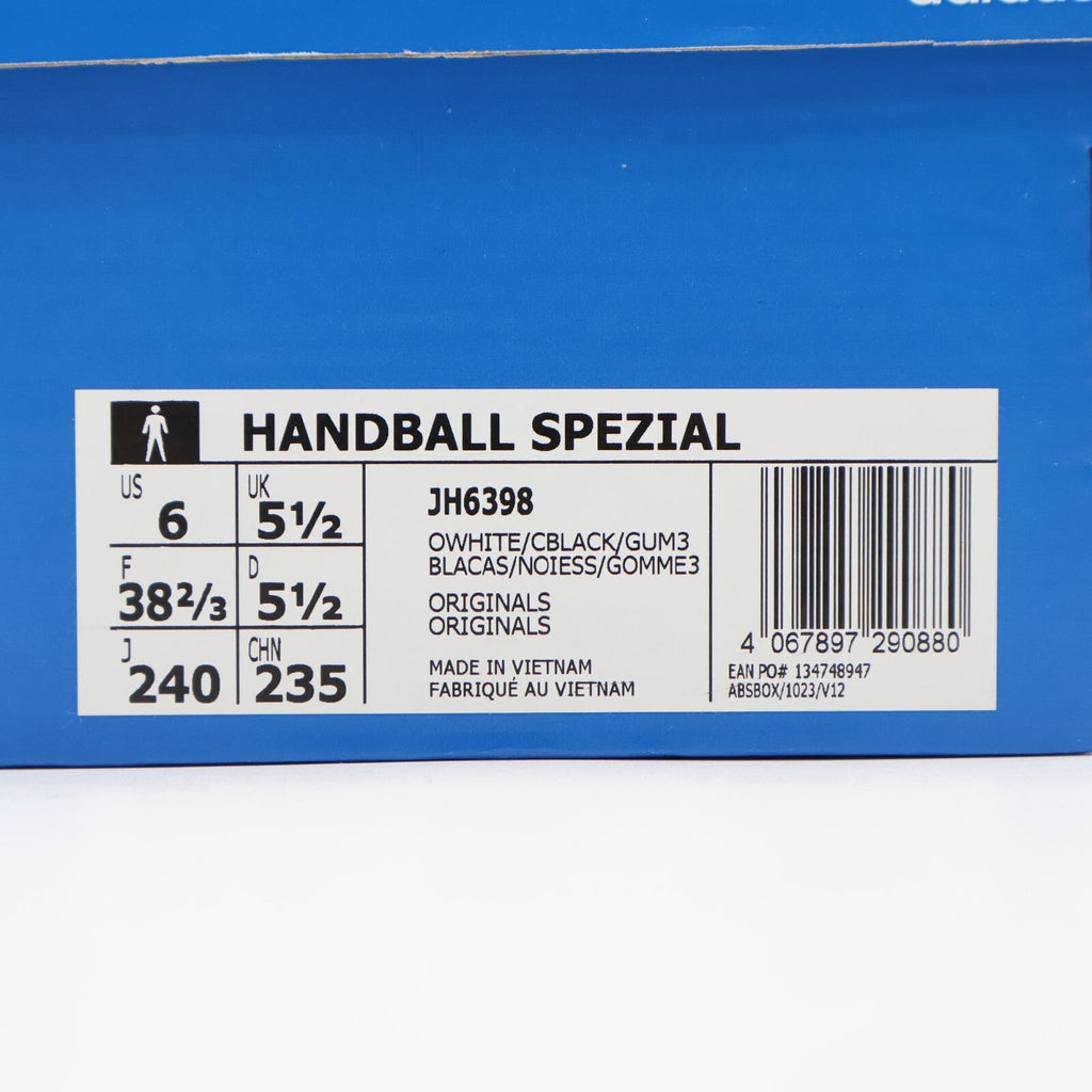 JH6398 adidas Originals Handball Spezial Off White Core Black Gum (Men's)