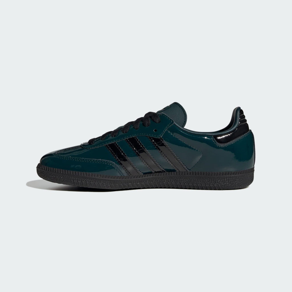 JR8750 adidas Originals Samba OG Patent Leather Aurora Ivy (Women's)