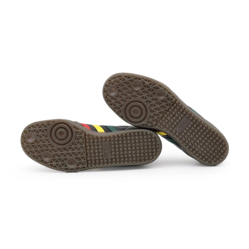 IH3119 adidas Originals Samba OG Rasta Core Black Green Yellow Red (Men's)
