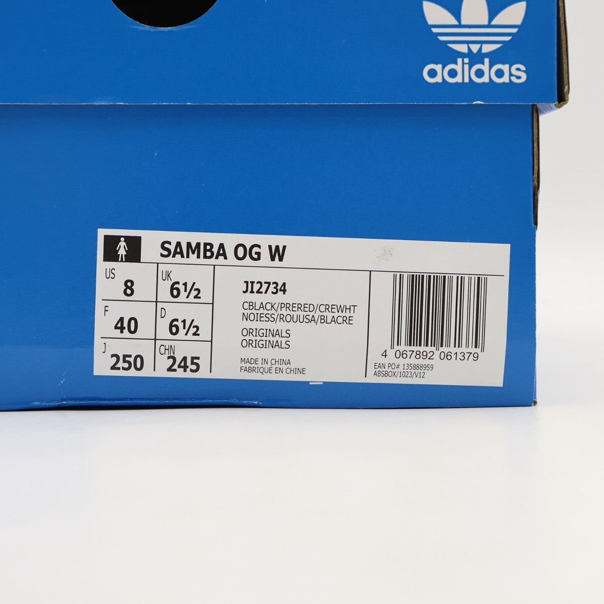 JI2734 adidas Originals Women's Samba OG Leopard Preloved Red (Women's)