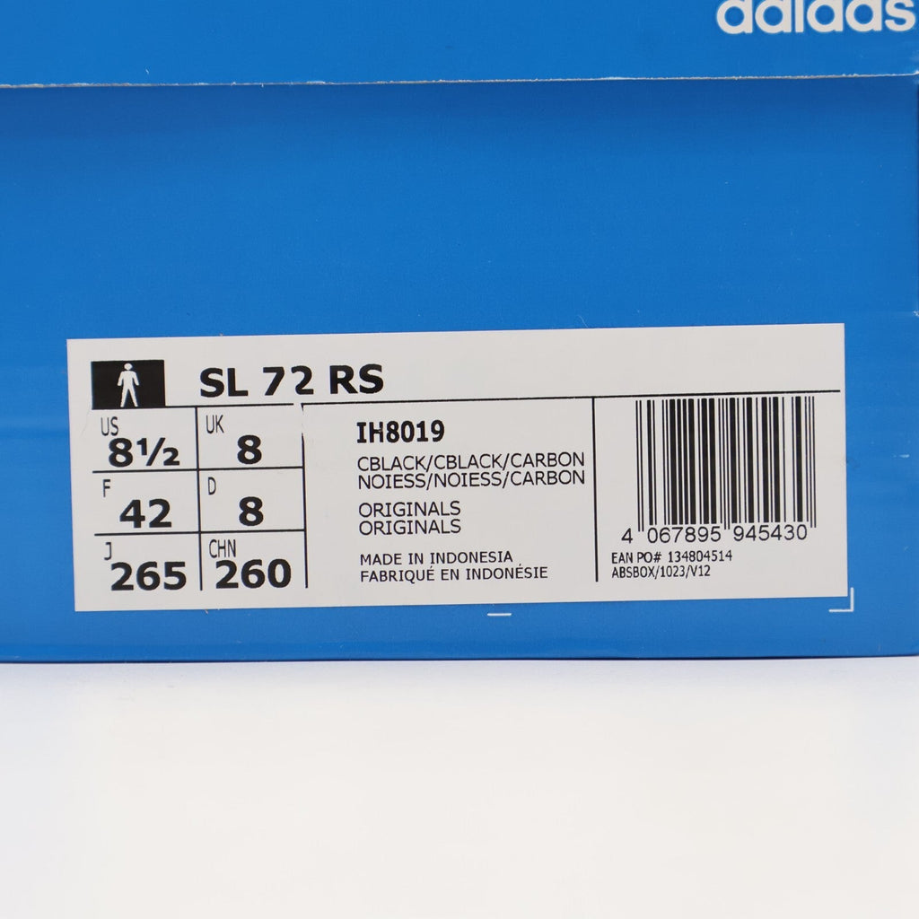 IH8019 adidas Originals SL72 RS Core Black Carbon (Men's)