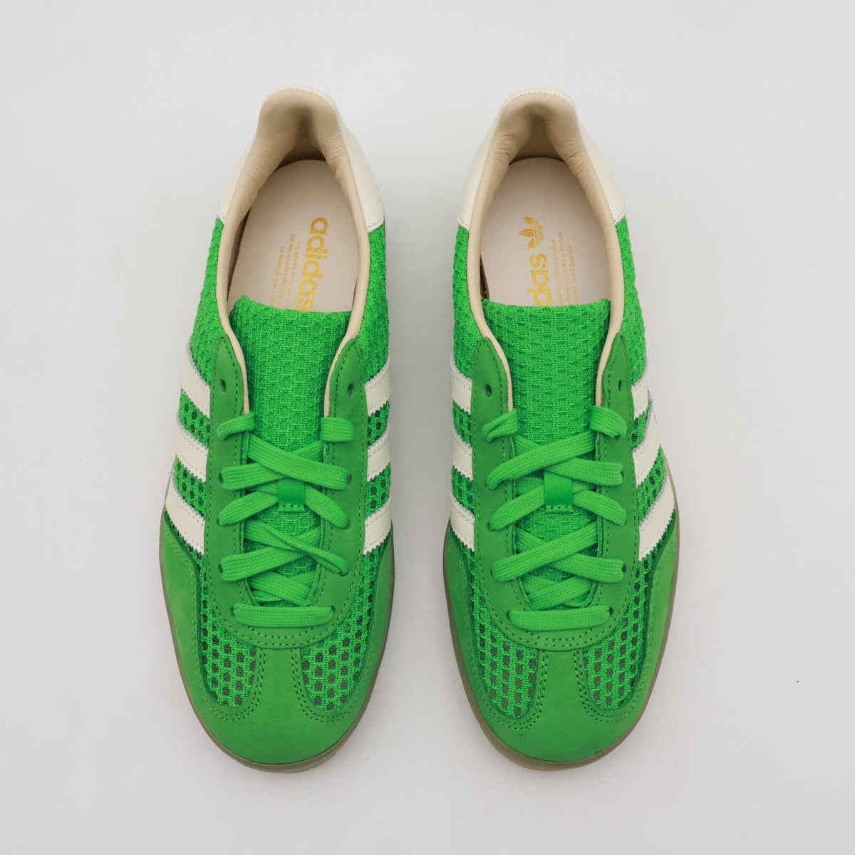 JH5417 adidas Originals Gazelle Indoor Energy Green Off White Magic Beige (Men's