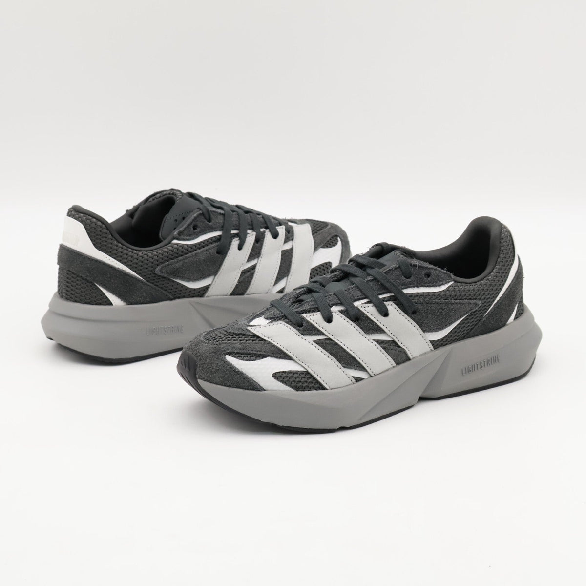 JQ9972 adidas Lightblaze Carbon Grey Two Crystal White (Men's)