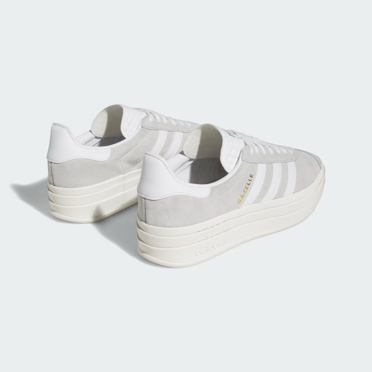 HQ6893 adidas Originals Gazelle Bold Gray Two Footwear White Core (Women's)