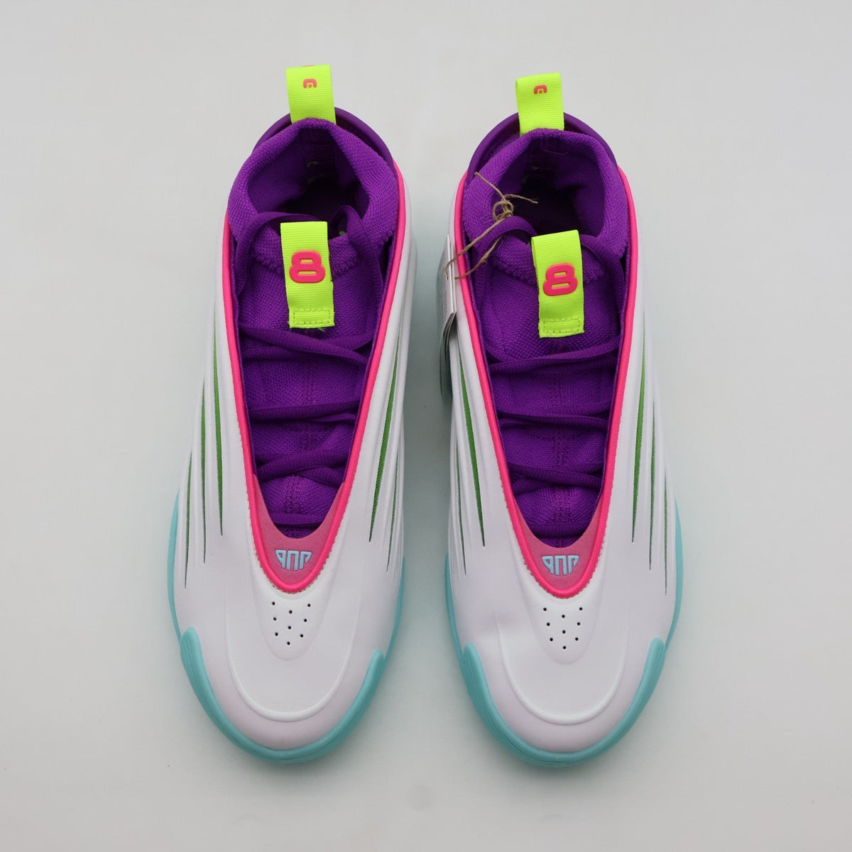 JQ4003 Jalen Williams Ã adidas Harden Vol.9 Footwear White Lucid Lime (Men's)