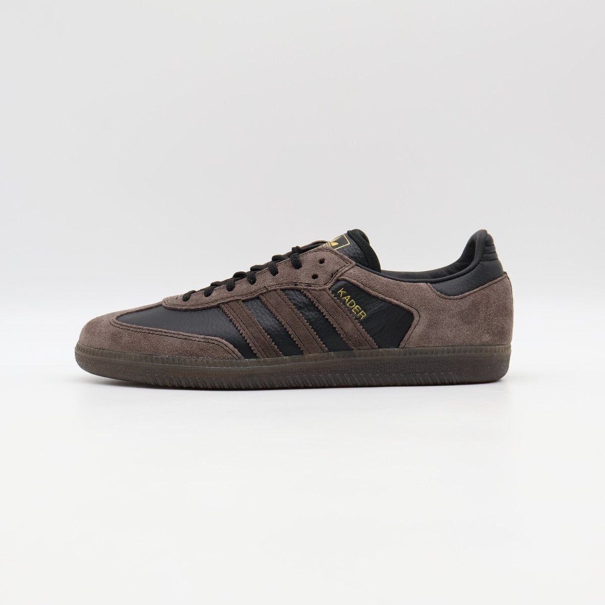 IF9235 Kader Sylla adidas Originals Samba ADV Core Black Brown Gum (Men's)
