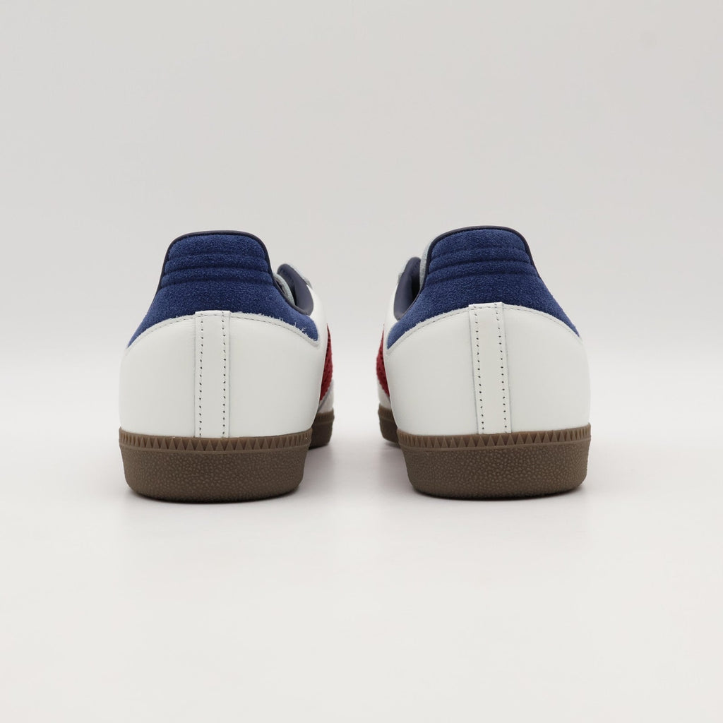 IH4881 adidas Originals Samba OG Core White Team Victory Red Night Indigo (Men's