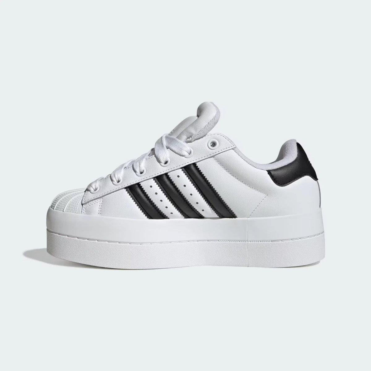 KI1925 adidas Superstar Stack Cloud White/Core Black (Women's)