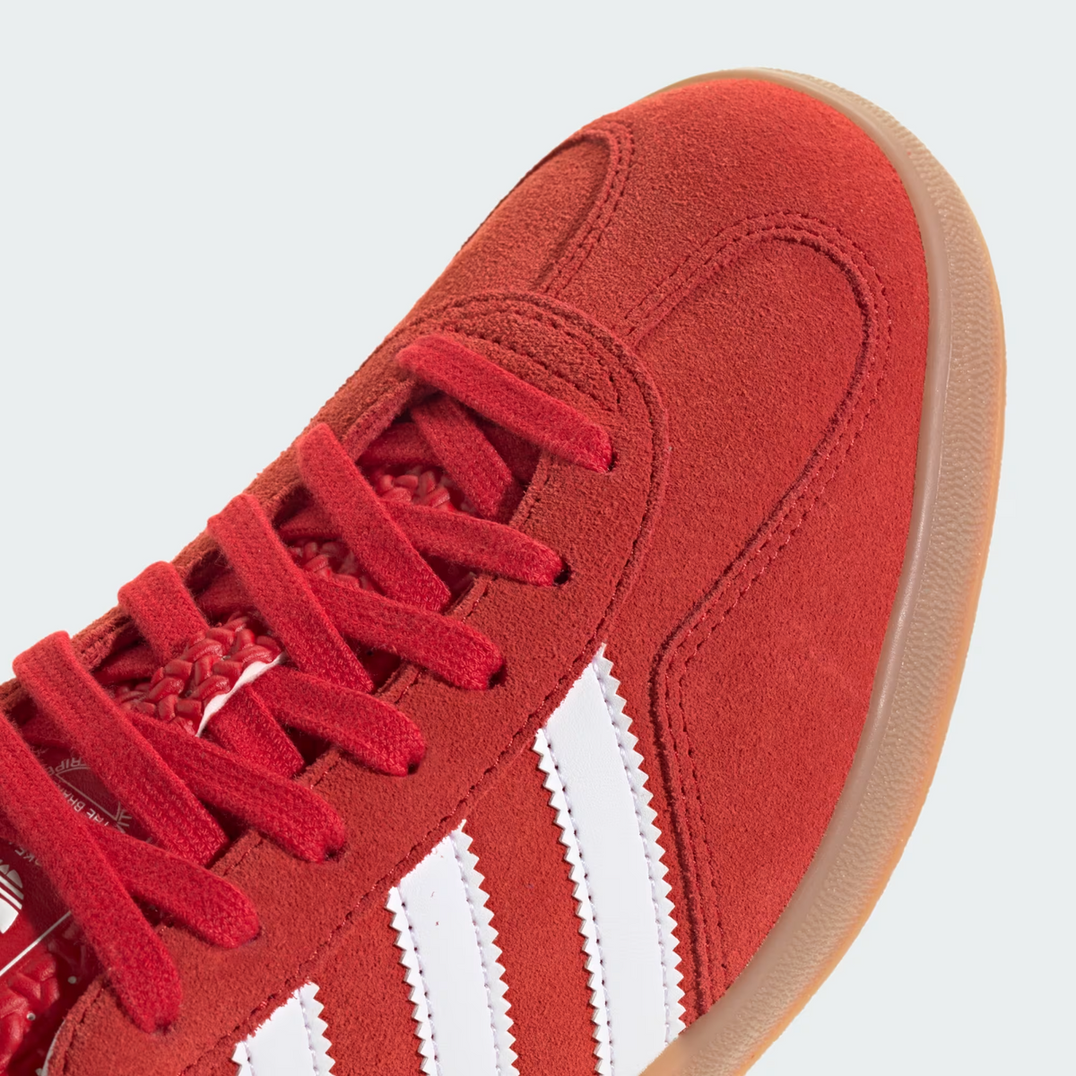 JI2063 adidas Originals Gazelle Indoor Better Scarlet Footwear White Gum (Men's)