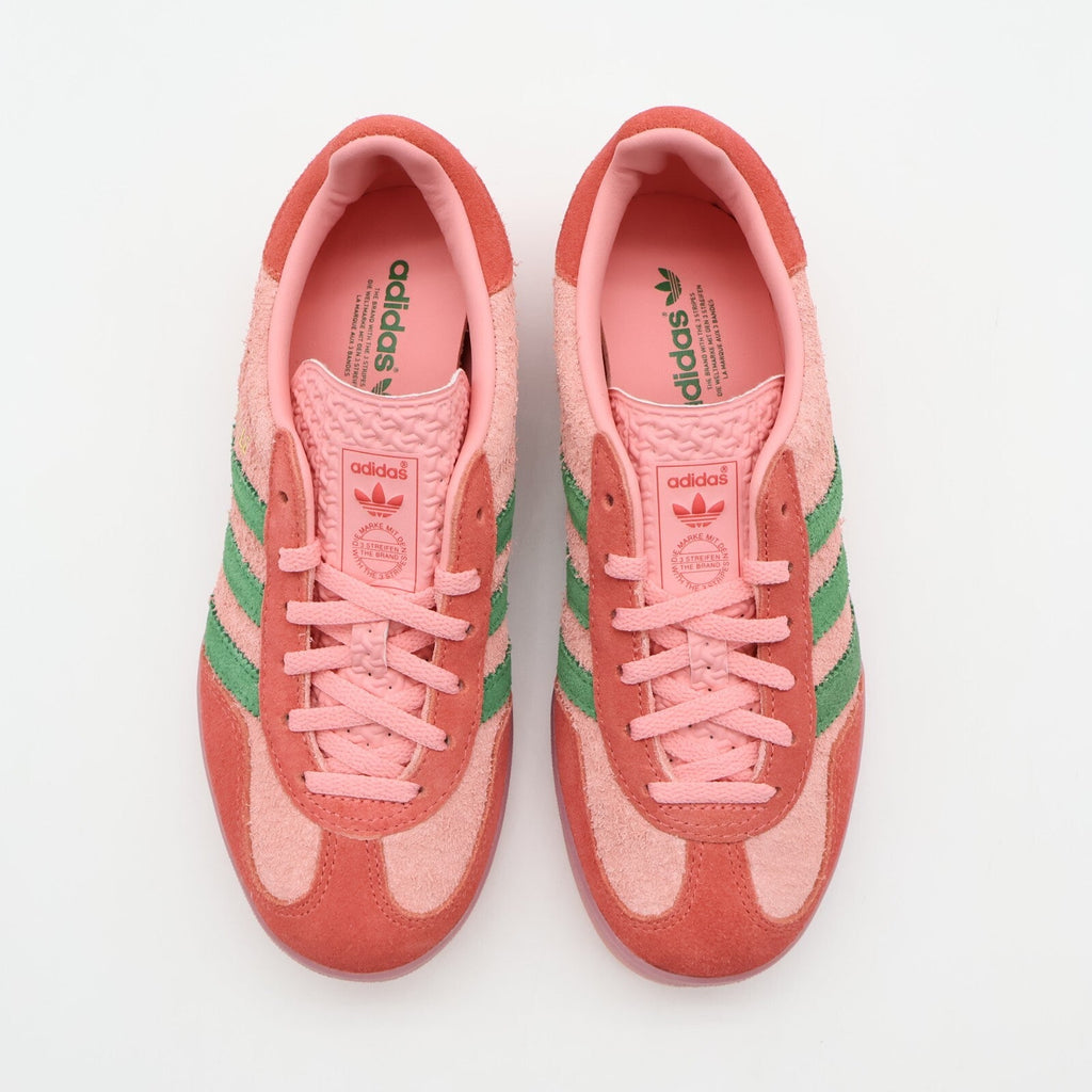 IG6782 adidas Originals Gazelle Indoor Semi Pink Spark Preloved Green (Women's)