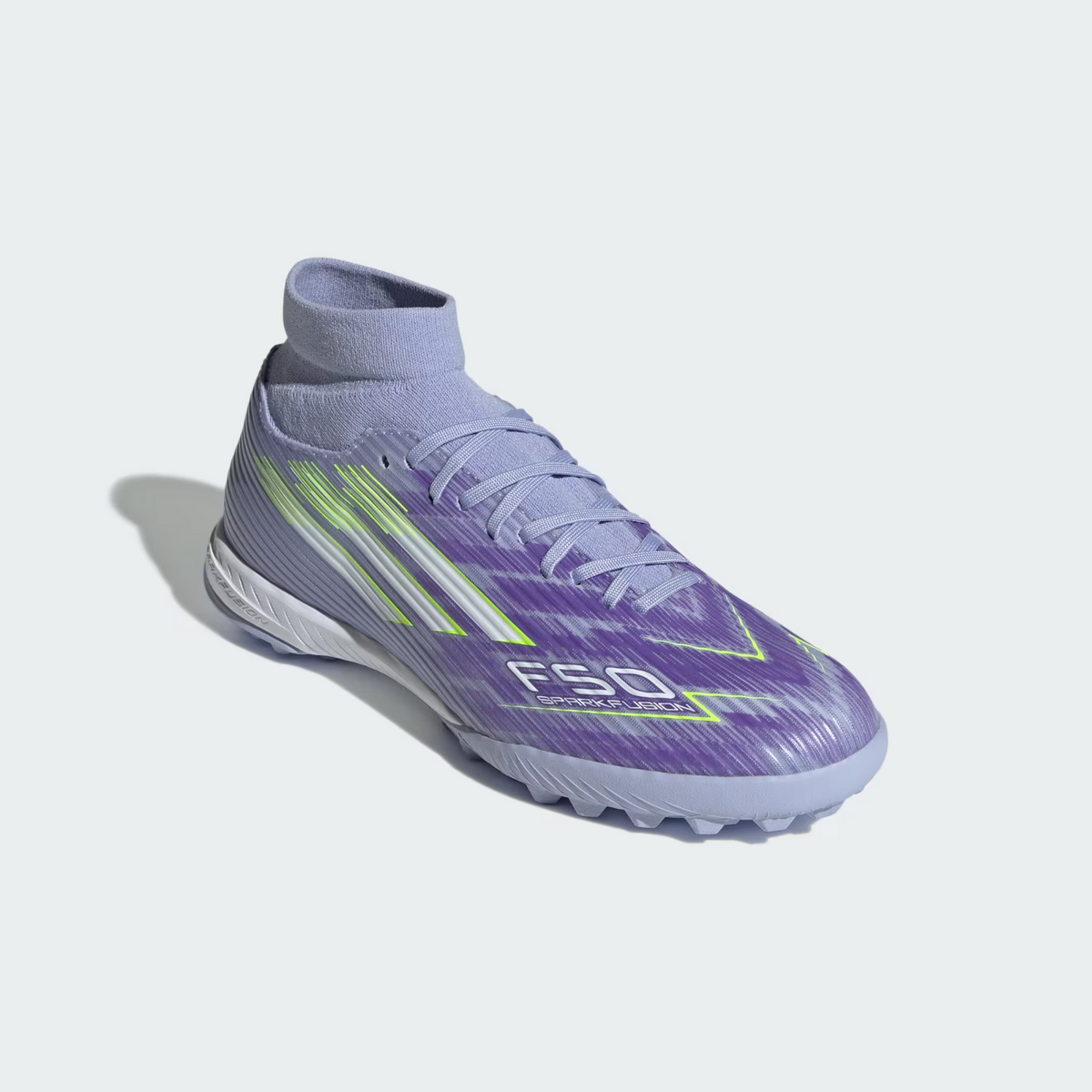 JI0014 adidas  F50 Sparkfusion League Turf Boots Violet Tone (Women's)