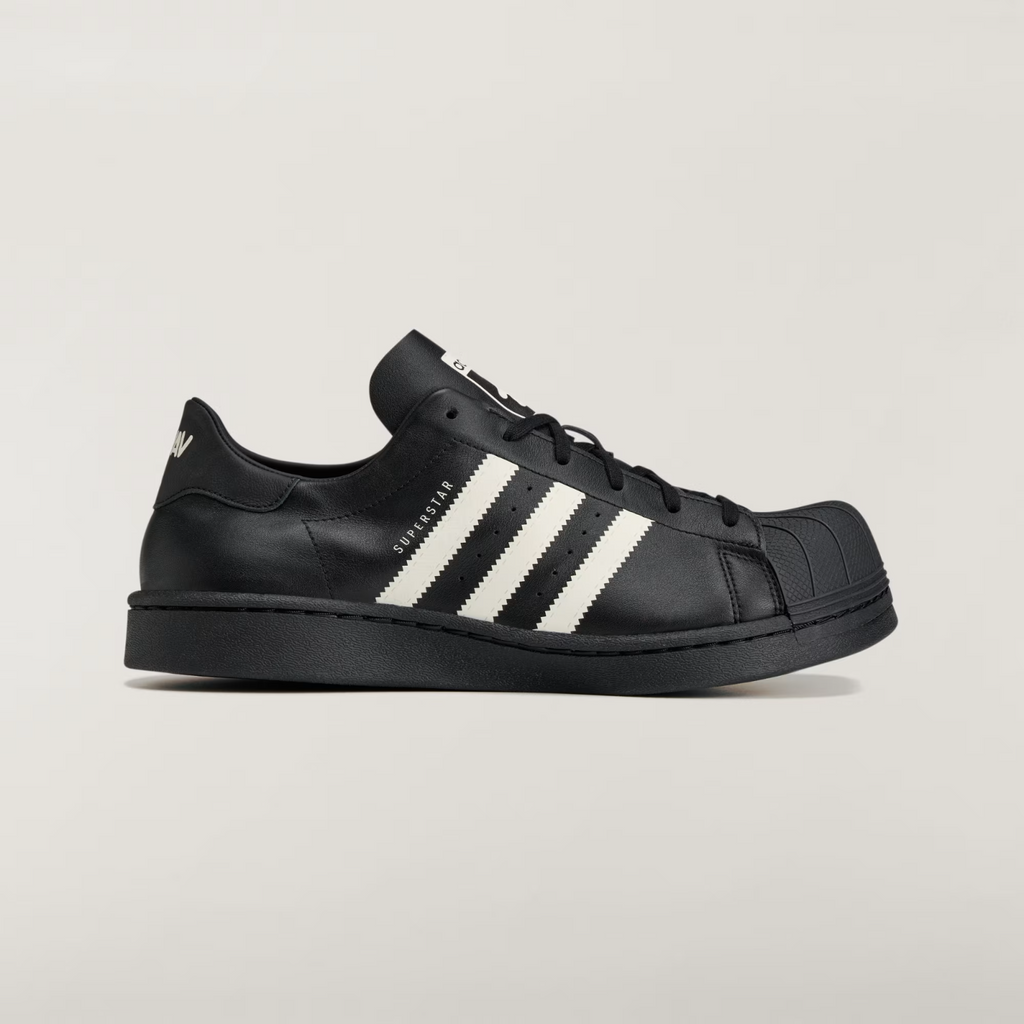 KI0733 Avavav adidas Super Star Core Black Mist Stone Off White (Women's)