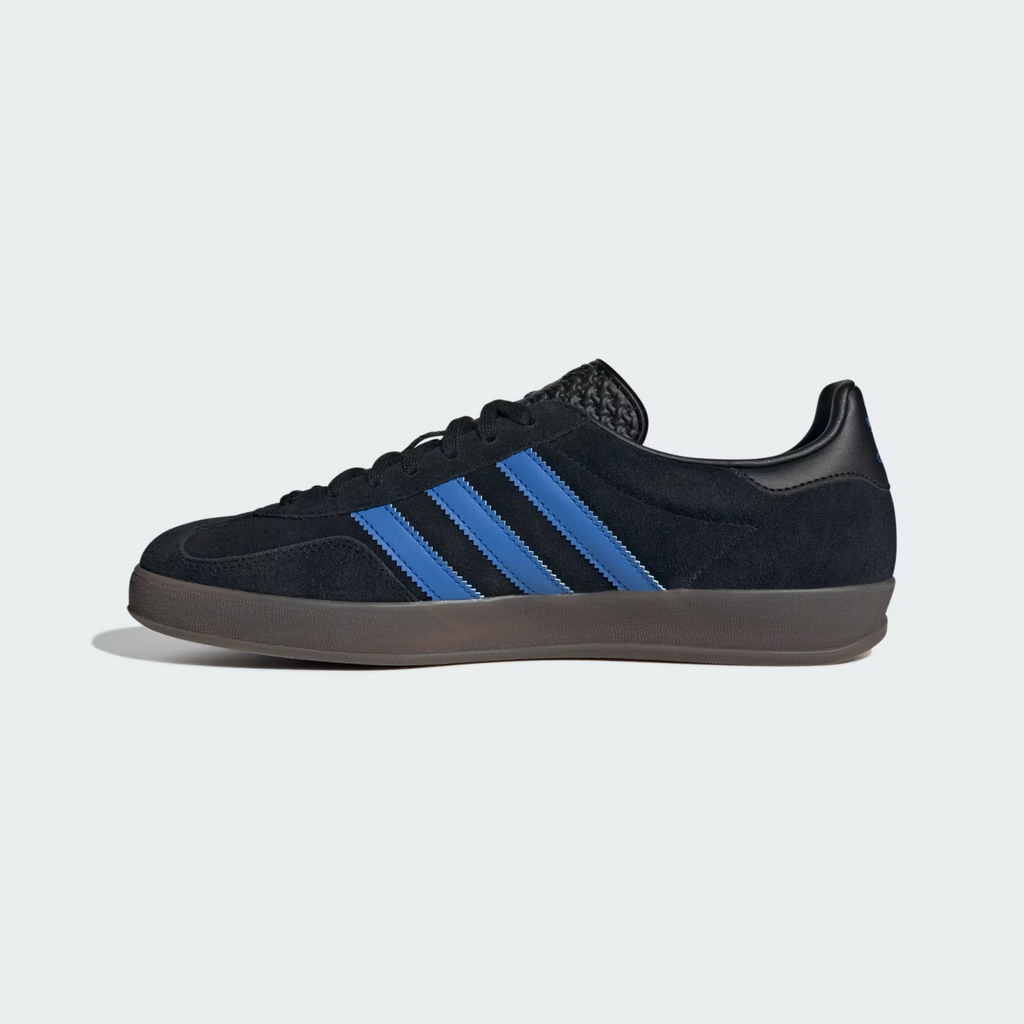 JQ2692 adidas Originals Gazelle Core Black Blue Gum (Men's)