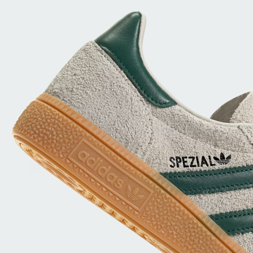 JS0242 adidas Originals  Handball Spezial Alumina Collegiate Green Gum (Women's)