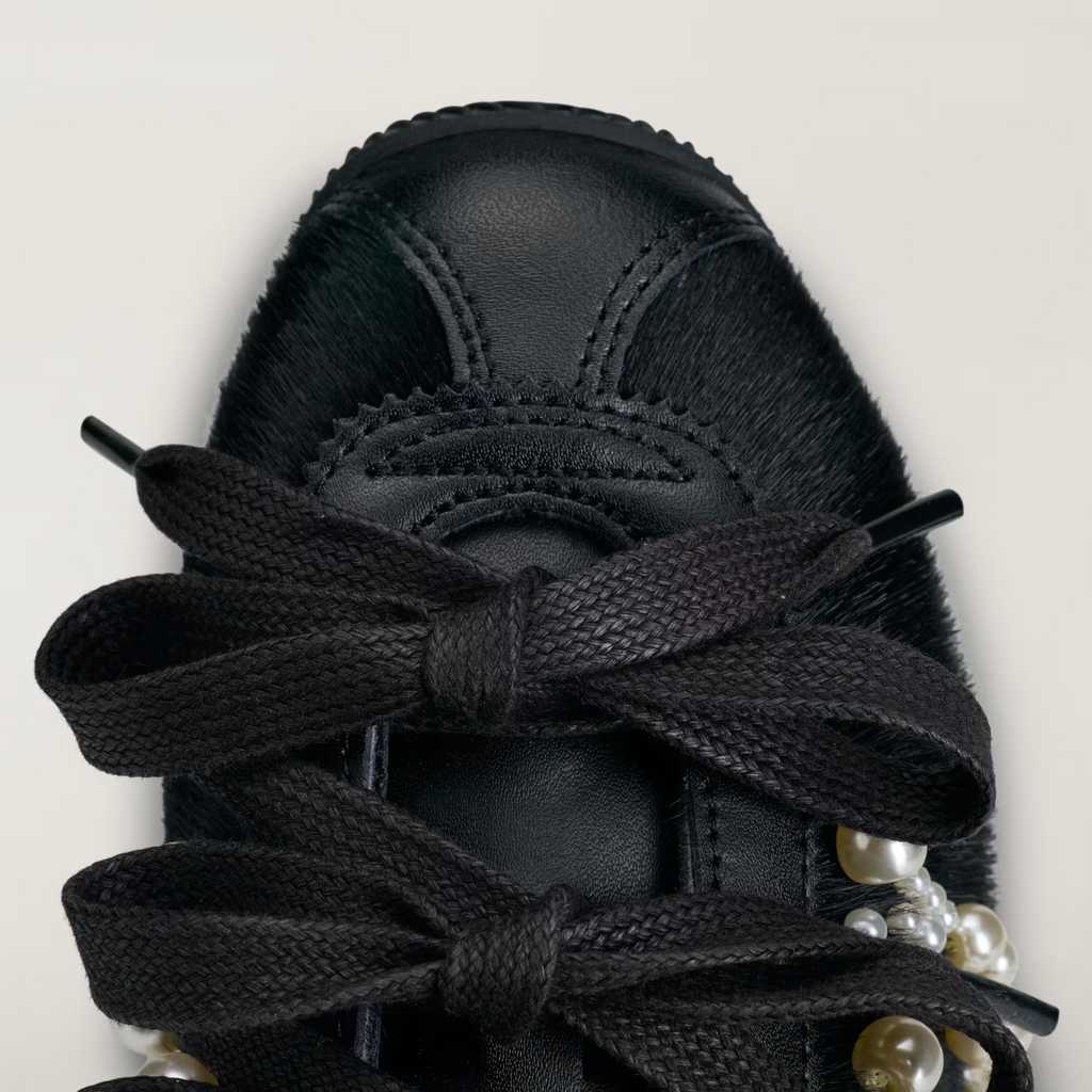 KH7275 Simone Rocha Ã adidas Japan Slip-On Pony Hair "Core Black" (Women's)