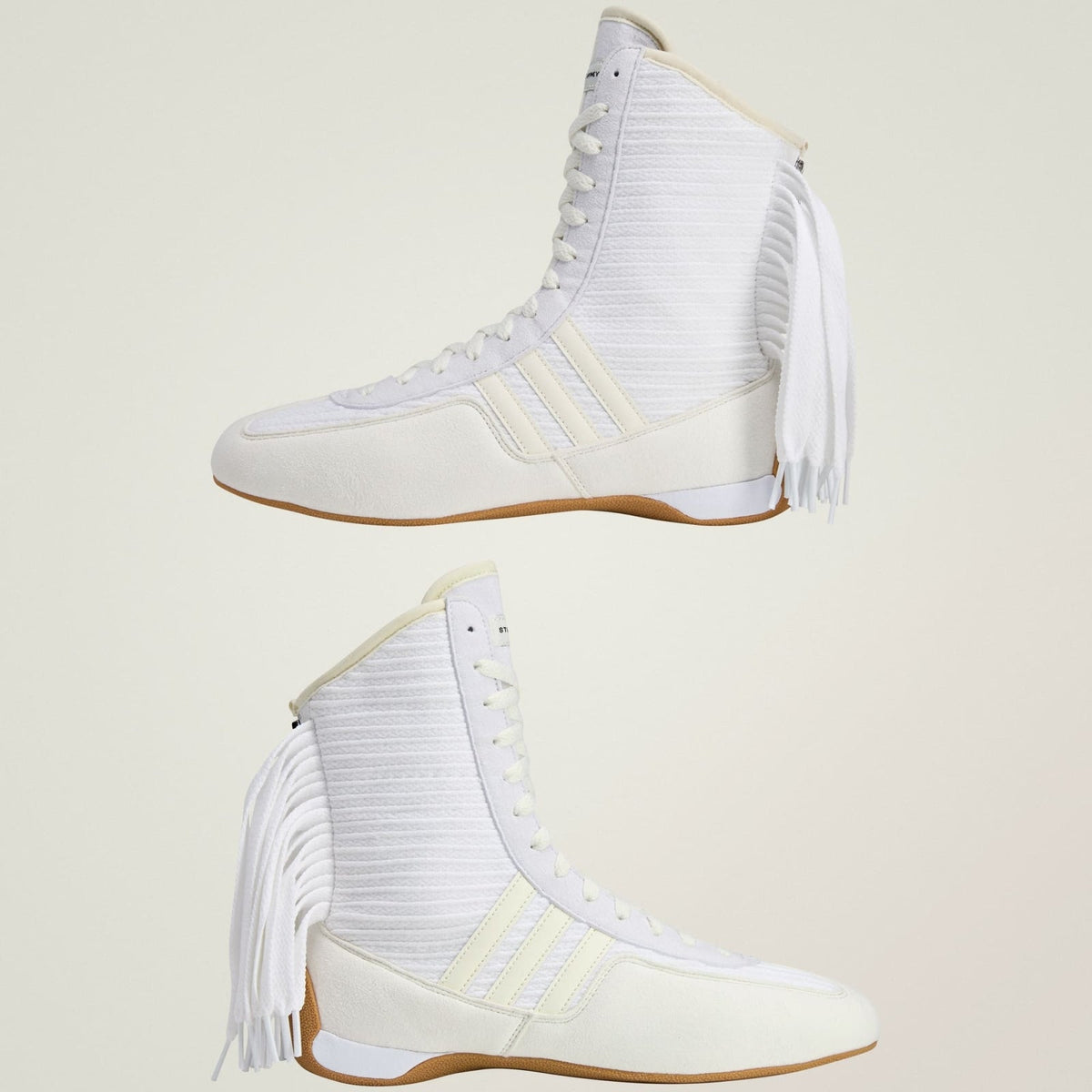 JQ9372 Stella Mccartney adidas Rasant V3 Cloud White Off White Gum (Women's)
