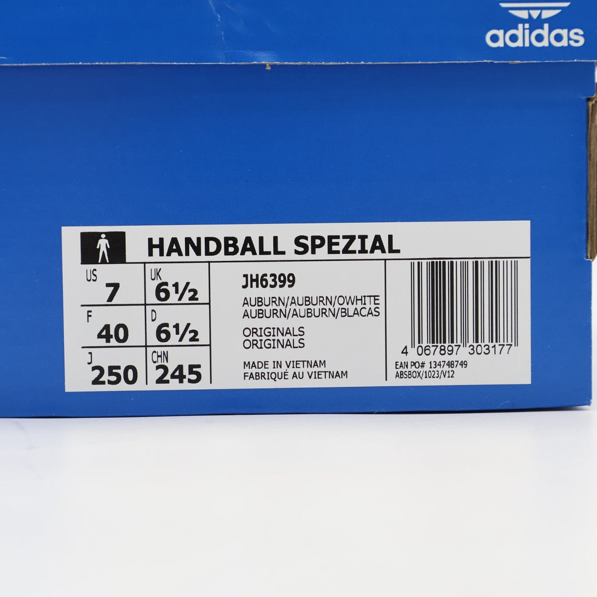 JH6399 adidas Originals Handball Spezial Auburn Off White (Men's)