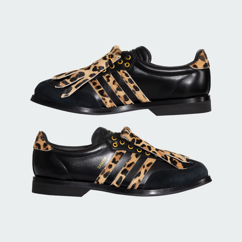 KK2824 adidas Samba Bowling Core Black Supplier Colour Gold Metallic (Men's)