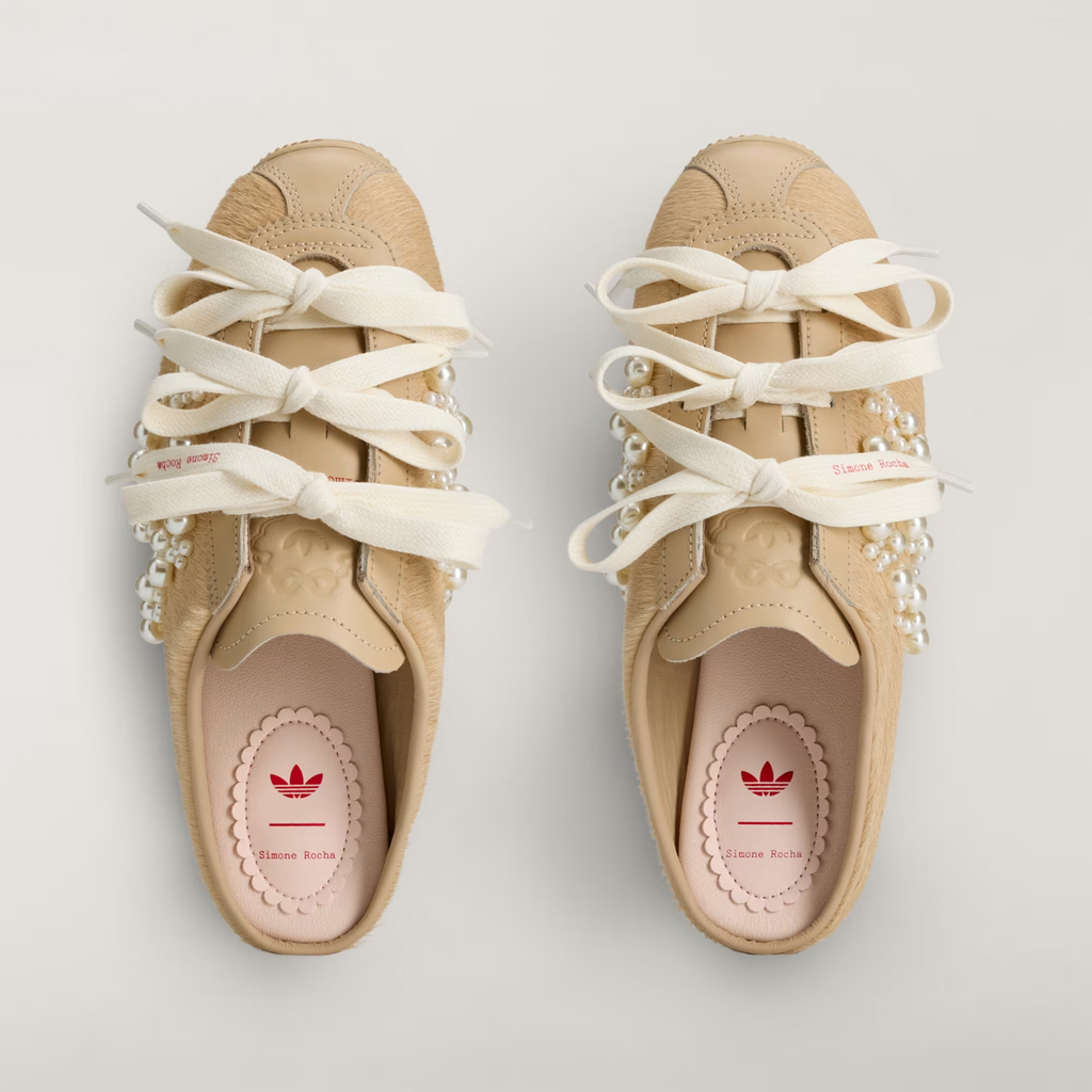KJ5251 Simone Rocha Ã adidas Japan Slip-On Pony Hair "Beige" (Women's)