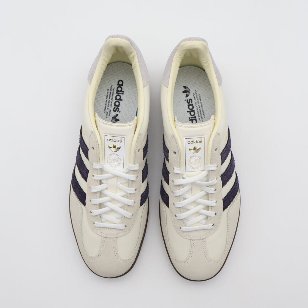 IH8548 emmi adidas Originals Gazelle Indoor Off White Aurora Black Gum (Men's)