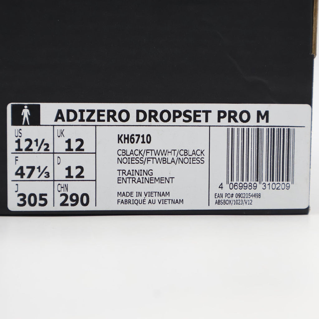 KH6710 Adidas Adizero Dropset Pro Training "Core Black/Cloud White" (Men's)
