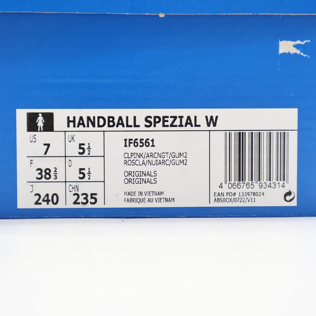 IF6561 adidas Originals Handball Spezial Clear Pink Arctic Night Gum (Women's)