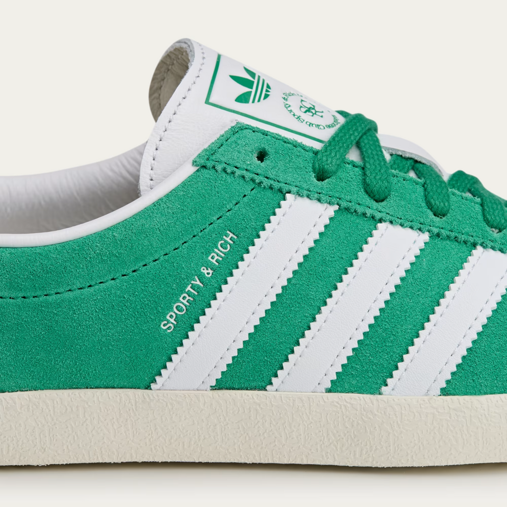 JP8560 Sporty & Rich Ã adidas Originals  Blanc Court Green Cloud White (Women's)