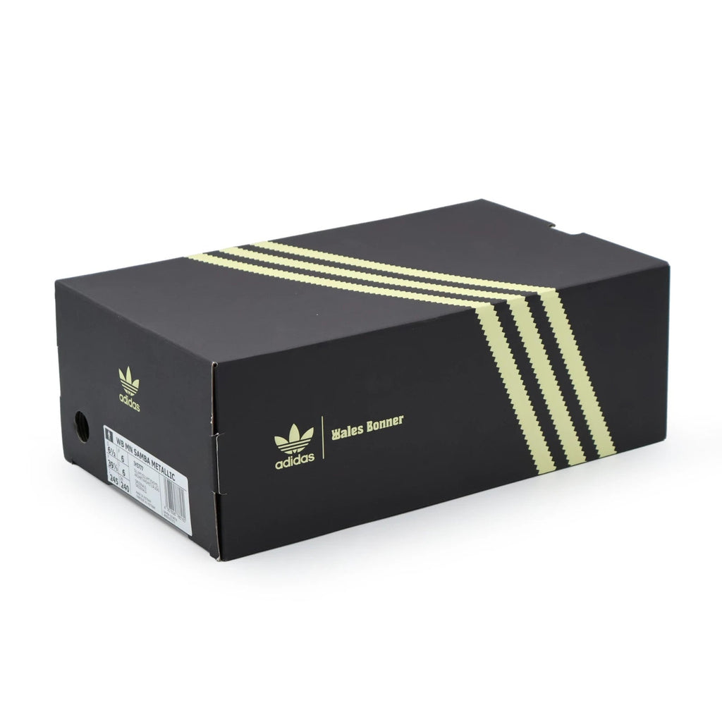 IH5777 Wales Bonner adidas Originals MN Samba Silver Metallic Easy Yellow (Men's