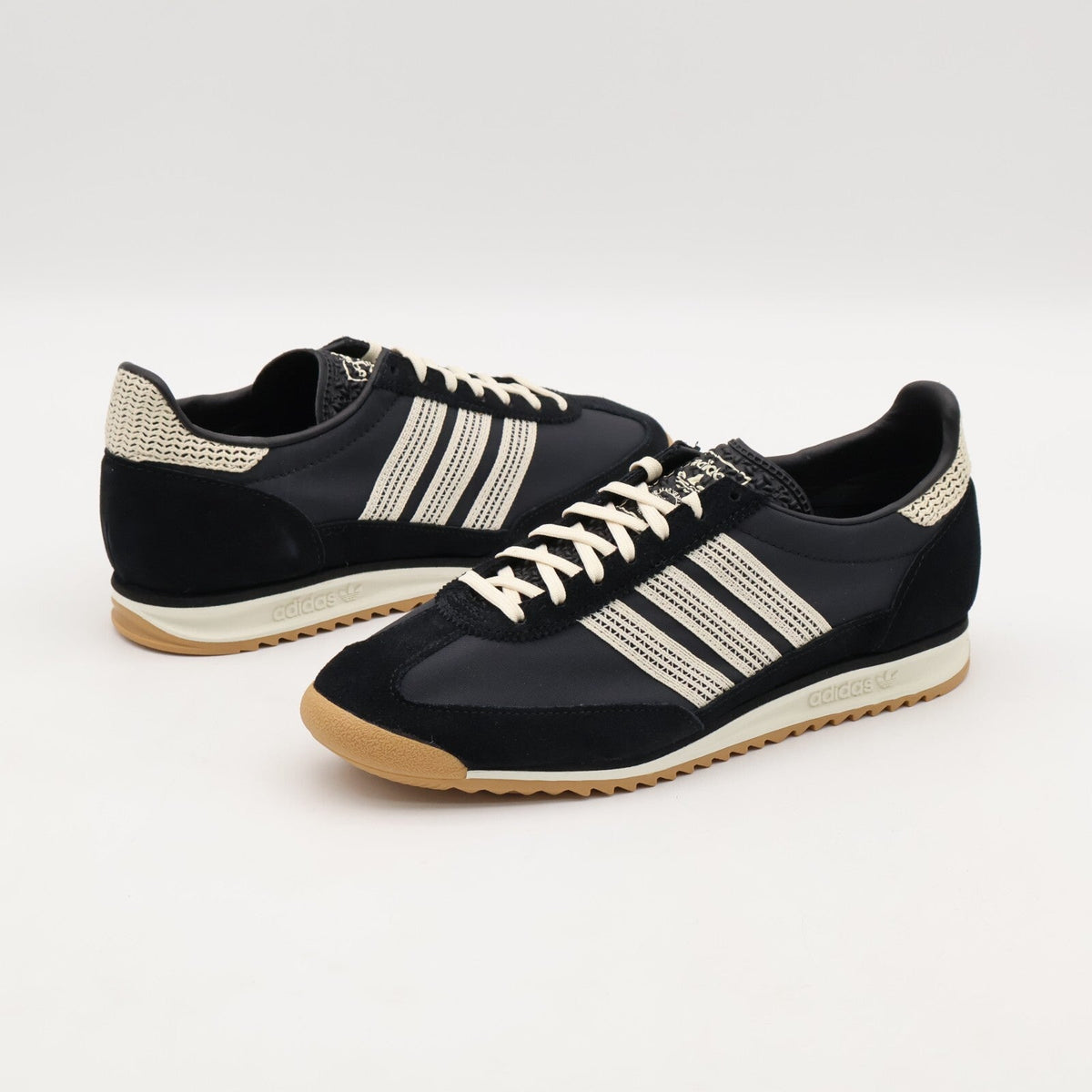 JI2745 adidas Originals SL72 OG Core Black Wonder White Off White (Women's)
