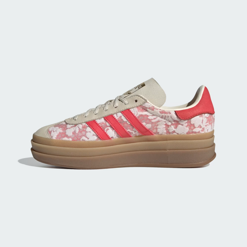 JR8885 Liberty London adidas Originals Gazelle Bold Better Scarlet (Women's)