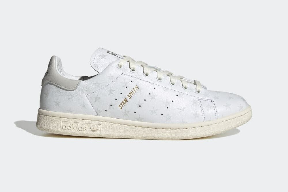 IF9990 atmos Ã adidas Stan Smith LUX GOLD STAR Off White Grey Sail Ivory