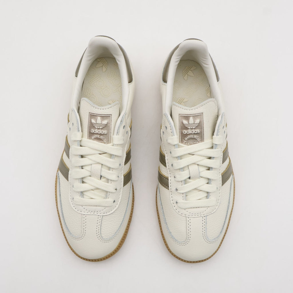 IG1964 adidas Originals Samba OG Off White Cyber Metallic Wonder (Women's)