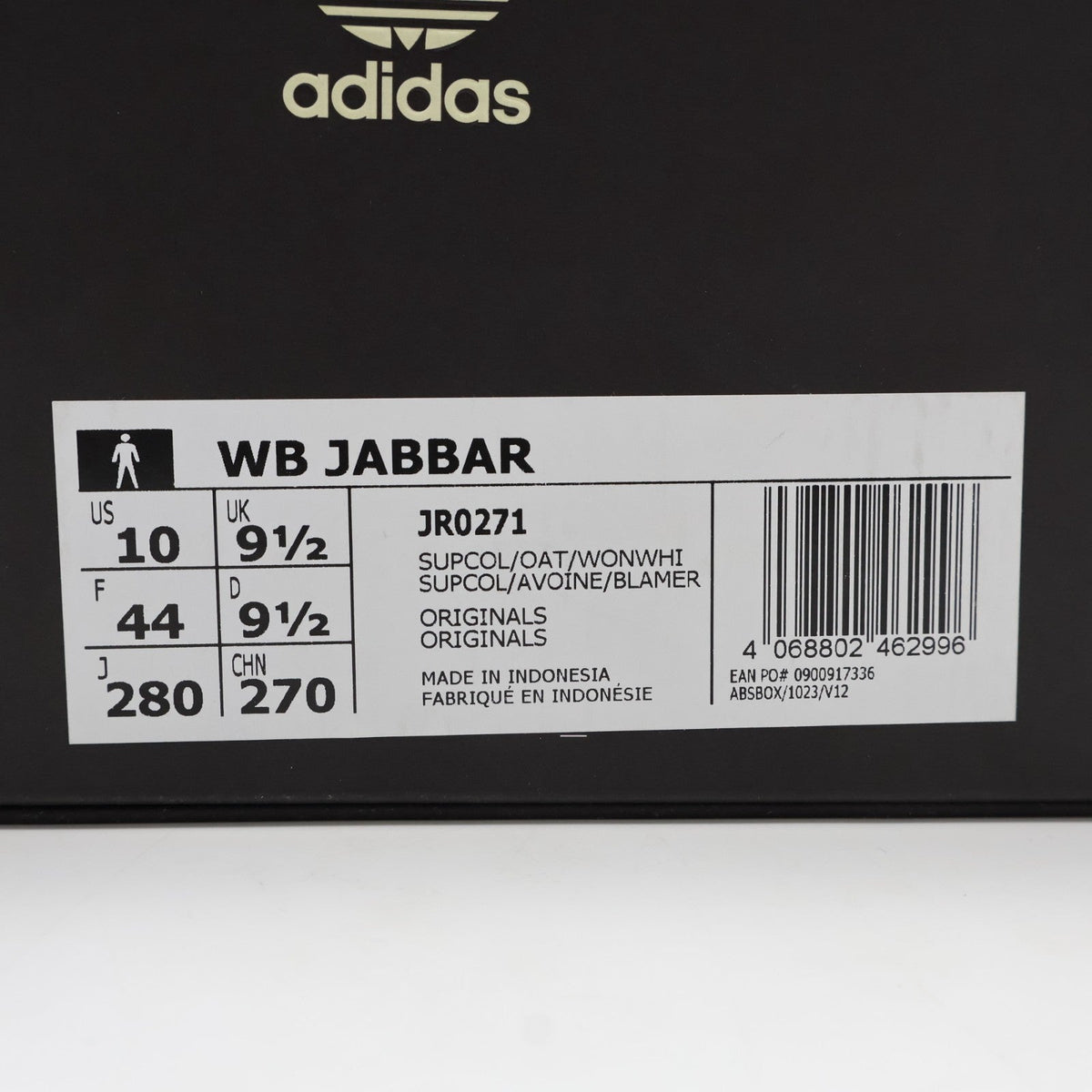 JR0271 Wales Bonner adidas Originals Jabbar Low Supplier Colour  Oat (Men's)