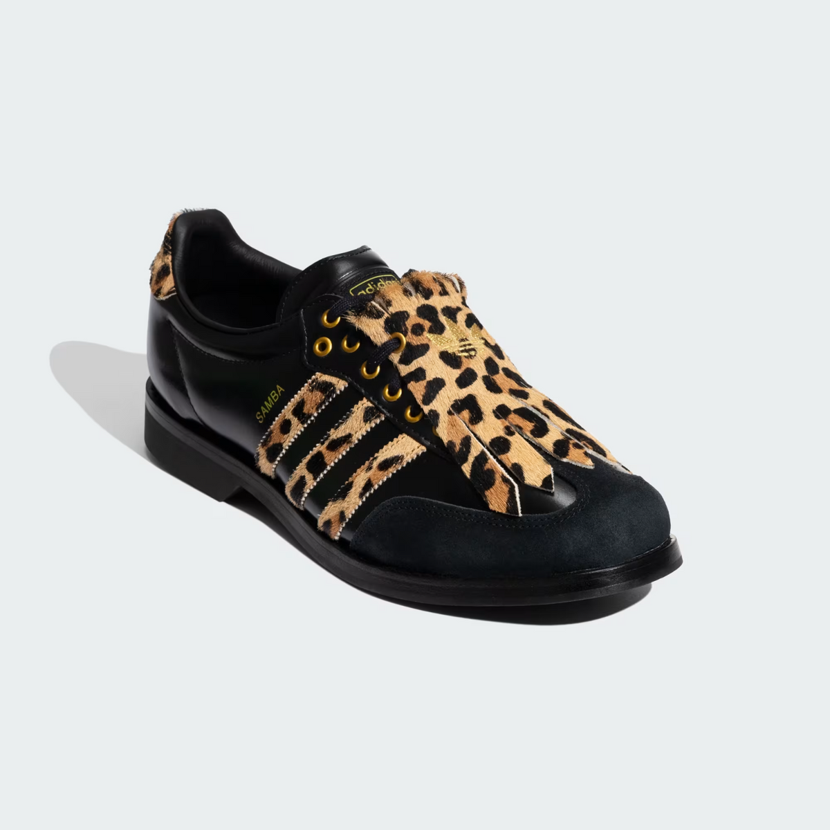 KK2824 adidas Samba Bowling Core Black Supplier Colour Gold Metallic (Men's)