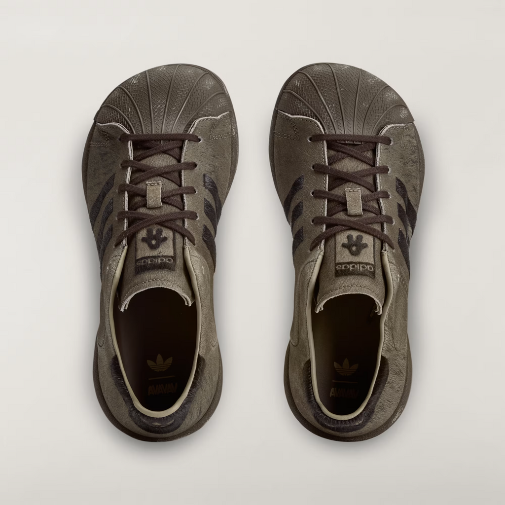 KK2724 Avavav adidas Super Star Dark Brown Supplier Colour (Women's)