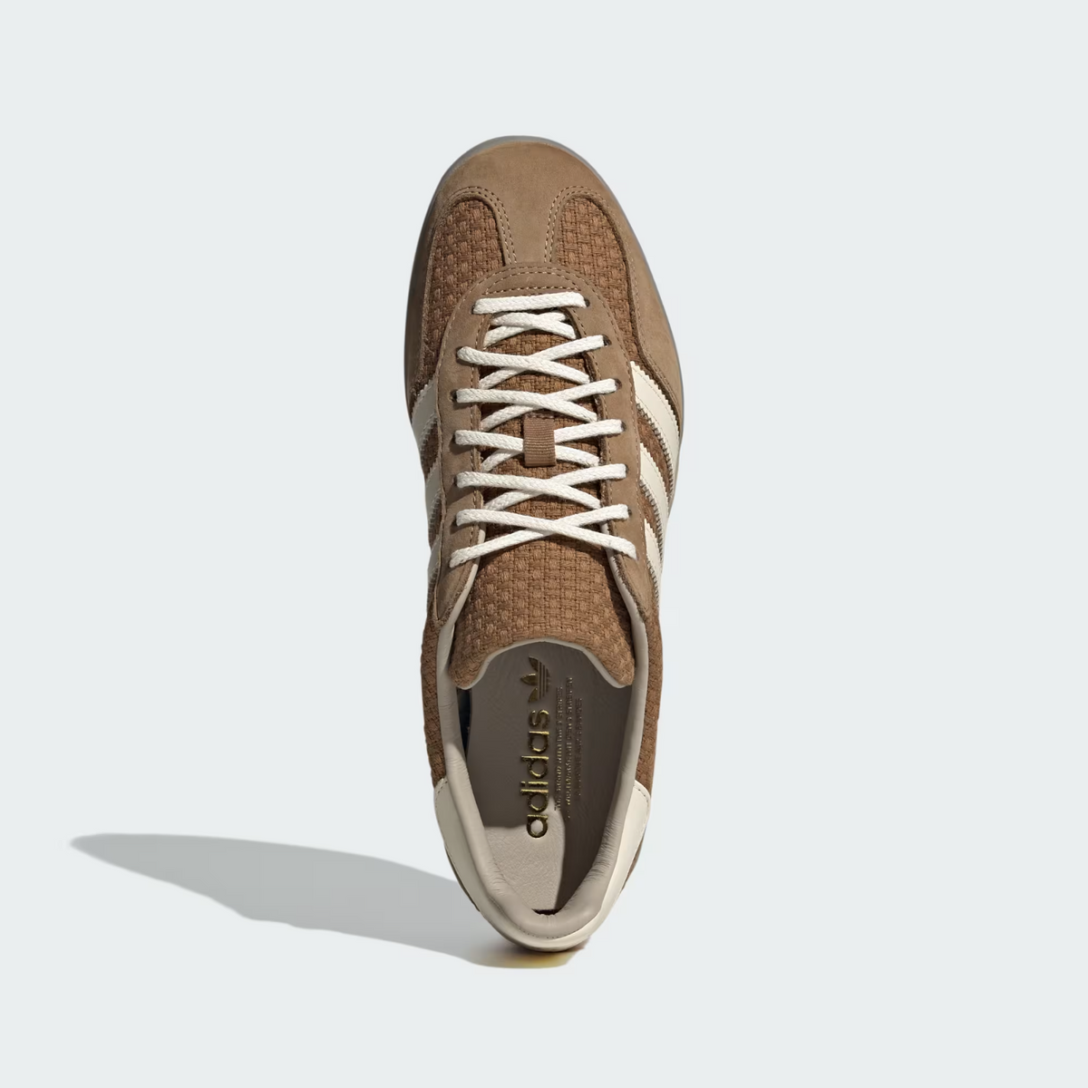 JR8851 adidas Originals Gazelle Indoor Brown Desert Wonder White Magic (Men's)
