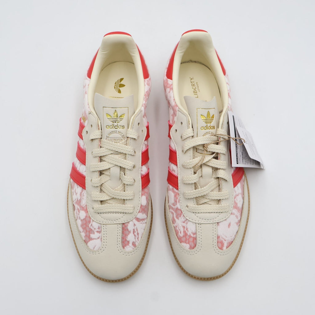 JR8841 Liberty London Ã adidas Originals  Samba Better Scarlet (Women's)
