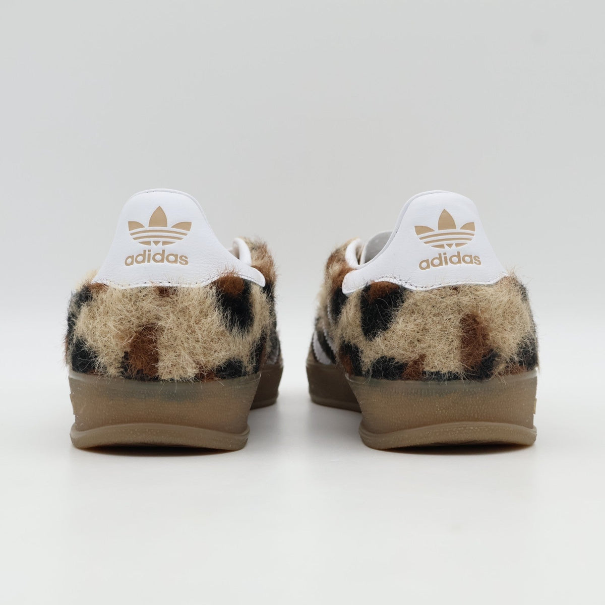 JS4599 atmos pink adidas Originals Gazelle Indoor Trinity Leopard Brown(Women's)