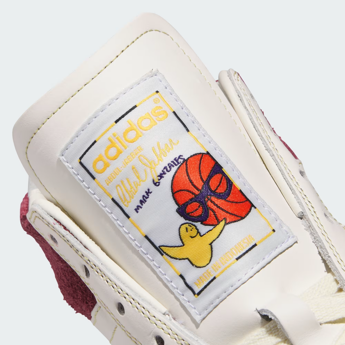 JR4891 Mark Gonzales adidas Originals Jabbar Hi Chalk White Shadow Red (Men's)