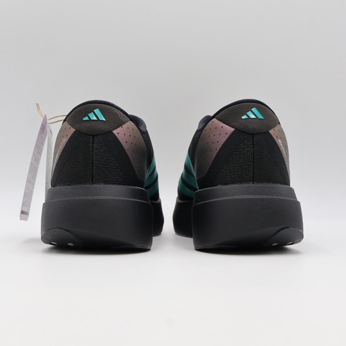 JS4488 adidas Adizero Evo SL Core Black Pure Teal Grey Four (Men's)
