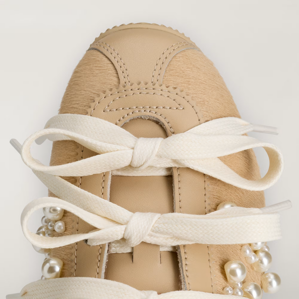 KJ5251 Simone Rocha Ã adidas Japan Slip-On Pony Hair "Beige" (Women's)