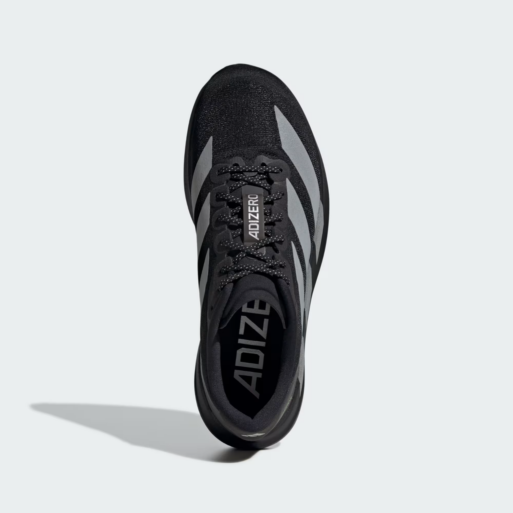 KJ1365 adidas Adizero Evo SL Core Black Silver Metallic (Men's)