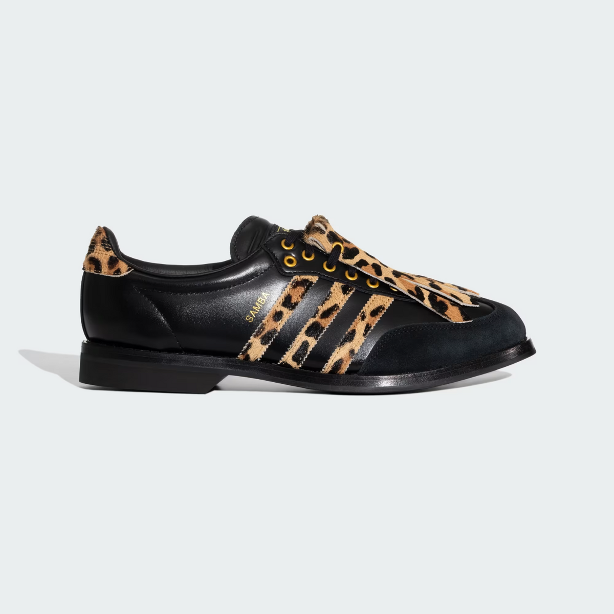 KK2824 adidas Samba Bowling Core Black Supplier Colour Gold Metallic (Men's)