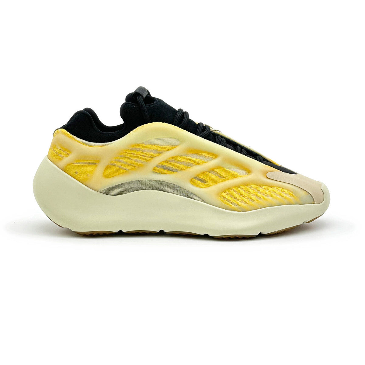 HP5425 Adidas Yeezy 700 V3 Mono Safflower Yellow Beige Cream Black Ivory Mens