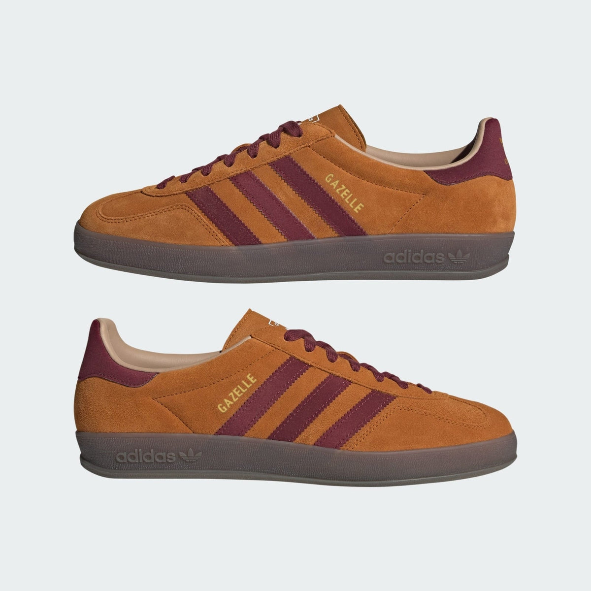 JH5411 adidas Originals Gazelle Indoor Craft Ochre Shadow Red Warm Sand (Men's)