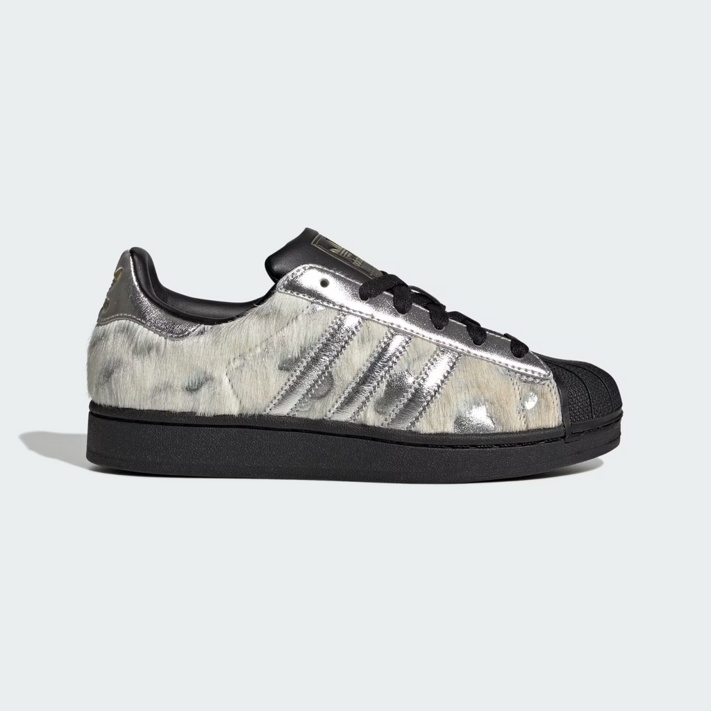 KJ4863 adidas Superstar 2 "Cream White/Silver Metallic/Core Black" (Women's)